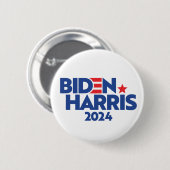 BIDEN HARRIS 2024 BUTTON (Vorne & Hinten)