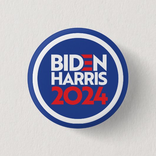Biden Harris 2024 Button (Vorderseite)