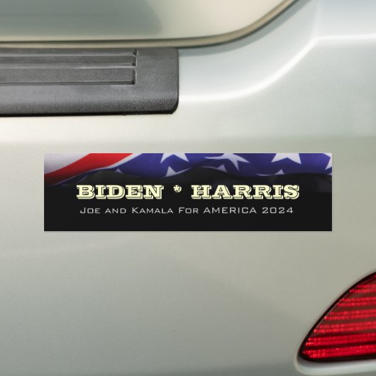 BIDEN HARRIS 2024 Campaign Car Magnet Autoaufkleber (Auf Auto)