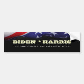 BIDEN HARRIS 2024 Campaign Car Magnet Autoaufkleber (Vorne)