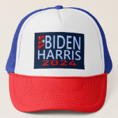 Biden Harris 2024 Election Trucker Hat Truckerkappe (Vorderseite)