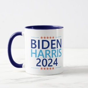 Biden Harris 2024 für den Präsidenten US-Wahl Tasse