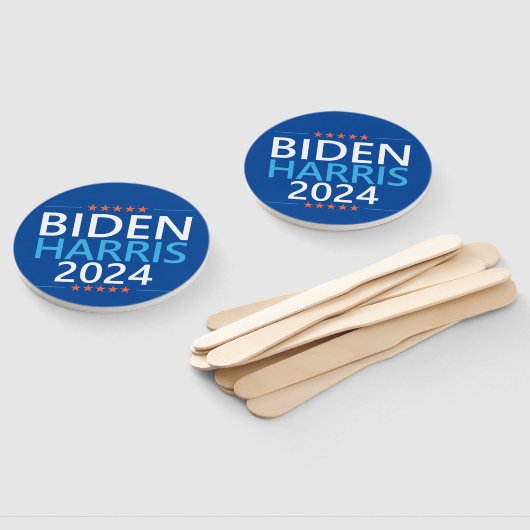 Biden Harris 2024 für die Präsidentschaftswahl in Fächer (Non-assembled)