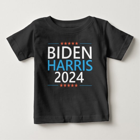 Biden Harris 2024 für die US-Präsidentschaftswahl Baby T-shirt (Vorderseite)