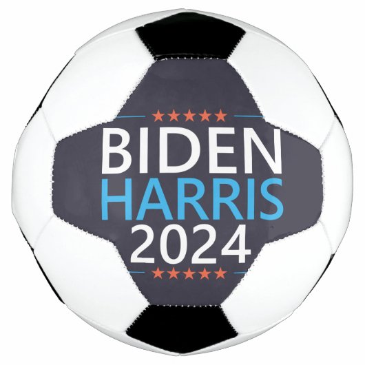 Biden Harris 2024 für die US-Präsidentschaftswahl Fußball (Vorderseite)