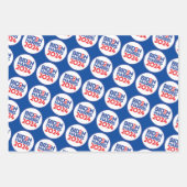 Biden Harris 2024 Geschenkpapier Set (Vorderseite 2)