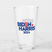 BIDEN HARRIS 2024 GLAS (Vorderseite)