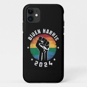 Biden Harris 2024 LGBT Regenbogen Schwulenstolz Wa Case-Mate iPhone Hülle