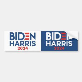 Biden Harris 2024 Logo - halbieren für 2 Autoaufkleber