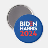 BIDEN HARRIS 2024 MAGNET (Vorderseite/Rückseite)