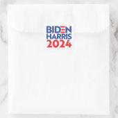 BIDEN HARRIS 2024 QUADRATISCHER AUFKLEBER (Tasche)