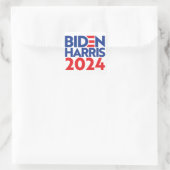 Biden Harris 2024 Quadratischer Aufkleber (Tasche)