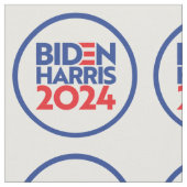 Biden Harris 2024 Stoff (Nahaufnahme)