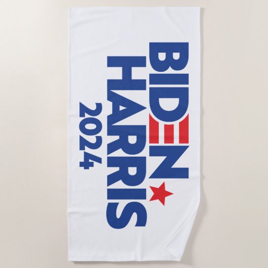 BIDEN HARRIS 2024 STRANDTUCH (Vorderseite)