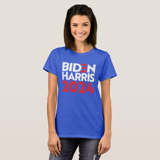 BIDEN HARRIS 2024 T-Shirt (Vorne ganz)