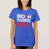 BIDEN HARRIS 2024 T-Shirt (Vorderseite)