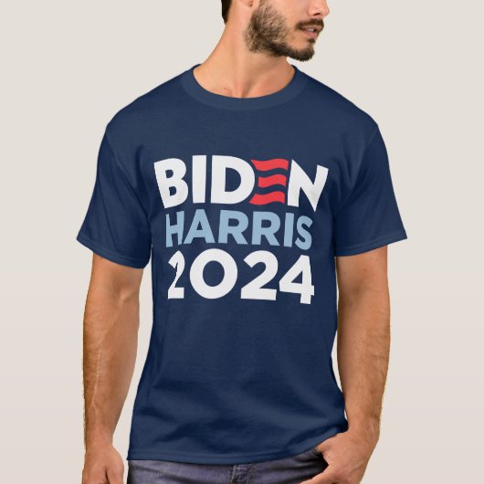 Biden Harris 2024 T-Shirt (Vorderseite)