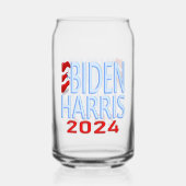 Biden Harris 2024 Trinkbehälter Set Dosenglas (Vorderseite)