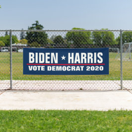 Biden Harris 2024 Wahl demokratischer Politik Banner