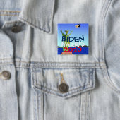 Biden Harris Anti-Trump-Wählerdemokratin 2020 Button (Beispiel)
