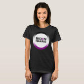 Biden Harris Asexual Pride T - Shirt (Vorne ganz)