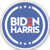 Biden Harris Aufkleber (Vorderseite)