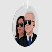 BIDEN HARRIS Aviator Ornamente (Vorderseite)