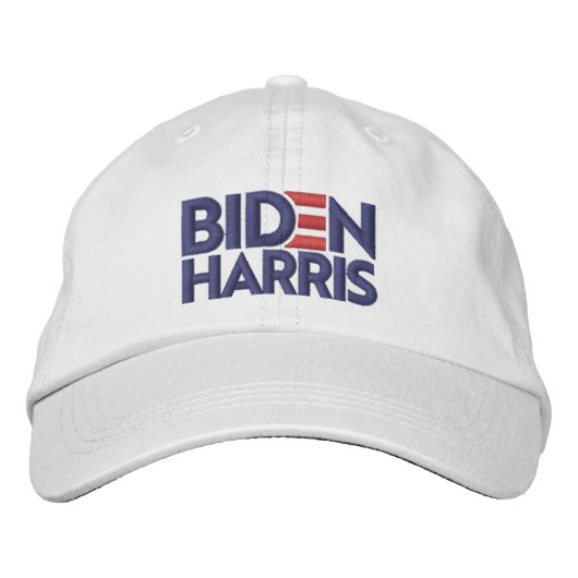 BIDEN HARRIS BESTICKTE BASEBALLKAPPE (Vorderseite)