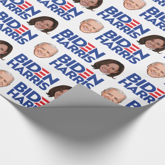 Biden Harris Birthday Geschenkpapier (Ecke)