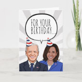 BIDEN HARRIS BIRTHDAY: Wir im Weißen Haus Karte (Vorderseite)