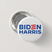 Biden Harris Blue Button (Vorne & Hinten)