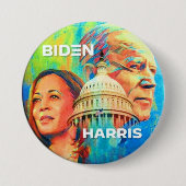 Biden Harris Button (Vorderseite)
