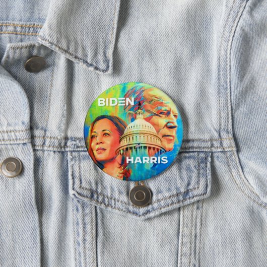 Biden Harris Button (Beispiel)