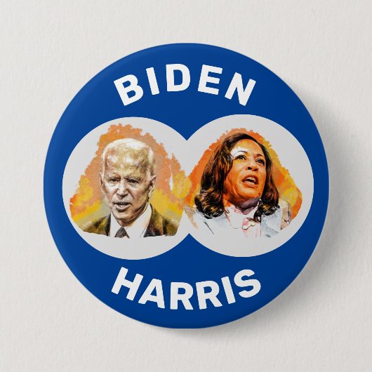 Biden Harris Button (Vorderseite)