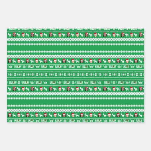 Biden Harris Christmas Geschenkpapier Set (Vorderseite 2)