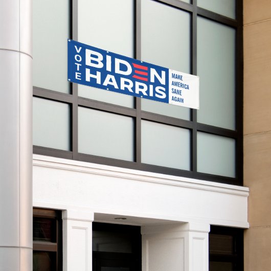 Biden Harris Custom Capture President Banner (Äußeres Gebäude)