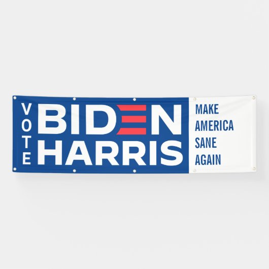 Biden Harris Custom Capture President Banner (Horizontal)