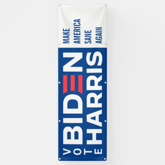 Biden Harris Custom Capture President Banner (Vertikal)