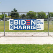 Biden Harris Custom Capture President Banner (Insitu)