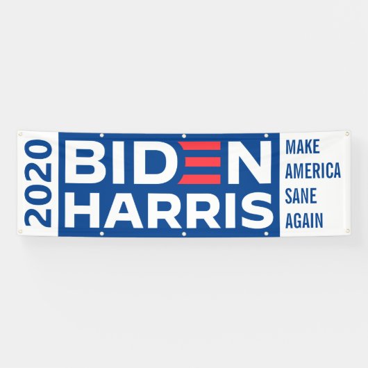 Biden Harris Custom Capture President Banner (Horizontal)