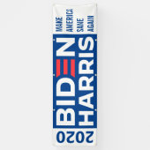 Biden Harris Custom Capture President Banner (Vertikal)