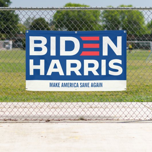 Biden Harris Custom Capture President Banner (Insitu)