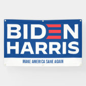 Biden Harris Custom Capture President Banner (Horizontal)