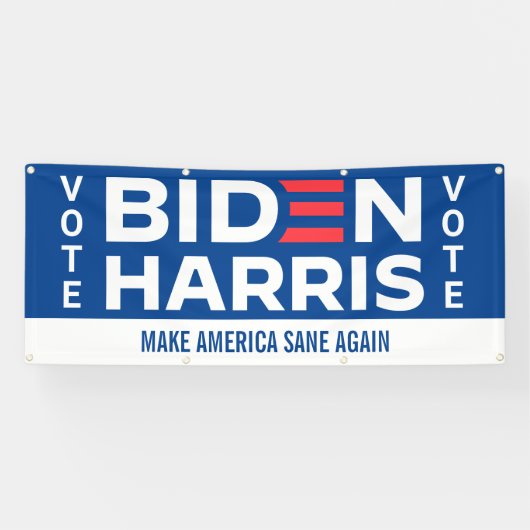 Biden Harris Custom Capture President Banner (Horizontal)