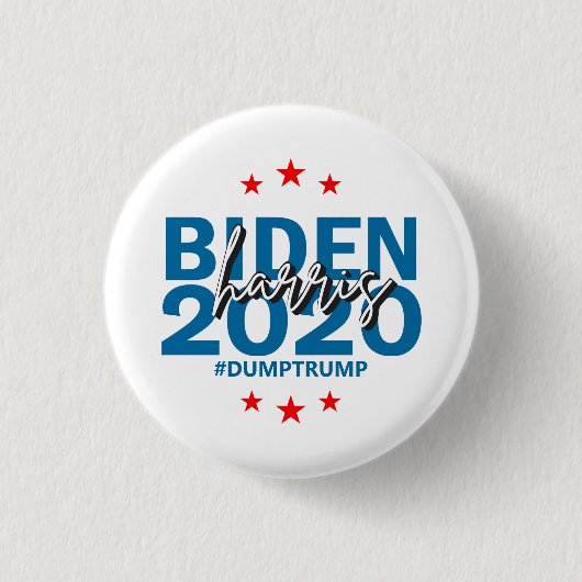 "Biden Harris" Demokratische Präsidentin Buttons (Vorderseite)