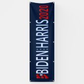 Biden Harris Demokratische Wahlkampagne 2020 Banner (Vertikal)