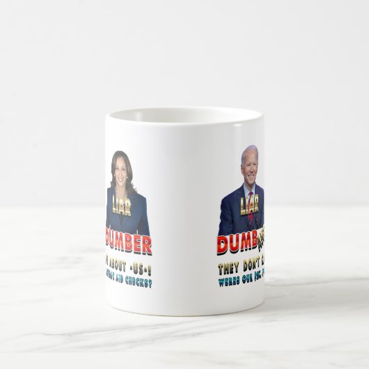 Biden Harris Dumb & Dumber Kaffeetasse (Mittel)