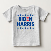 Biden Harris Election Support Blue Stars Gray