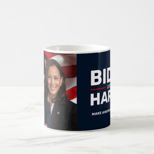 Biden Harris-Foto 2020 Kaffeetasse (Mittel)
