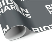 BIDEN HARRIS GESCHENKPAPIER (Rolleneckpunkt)